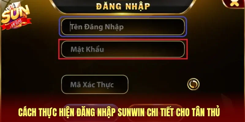 Cách thực hiện đăng nhập Sunwin chi tiết cho tân thủ